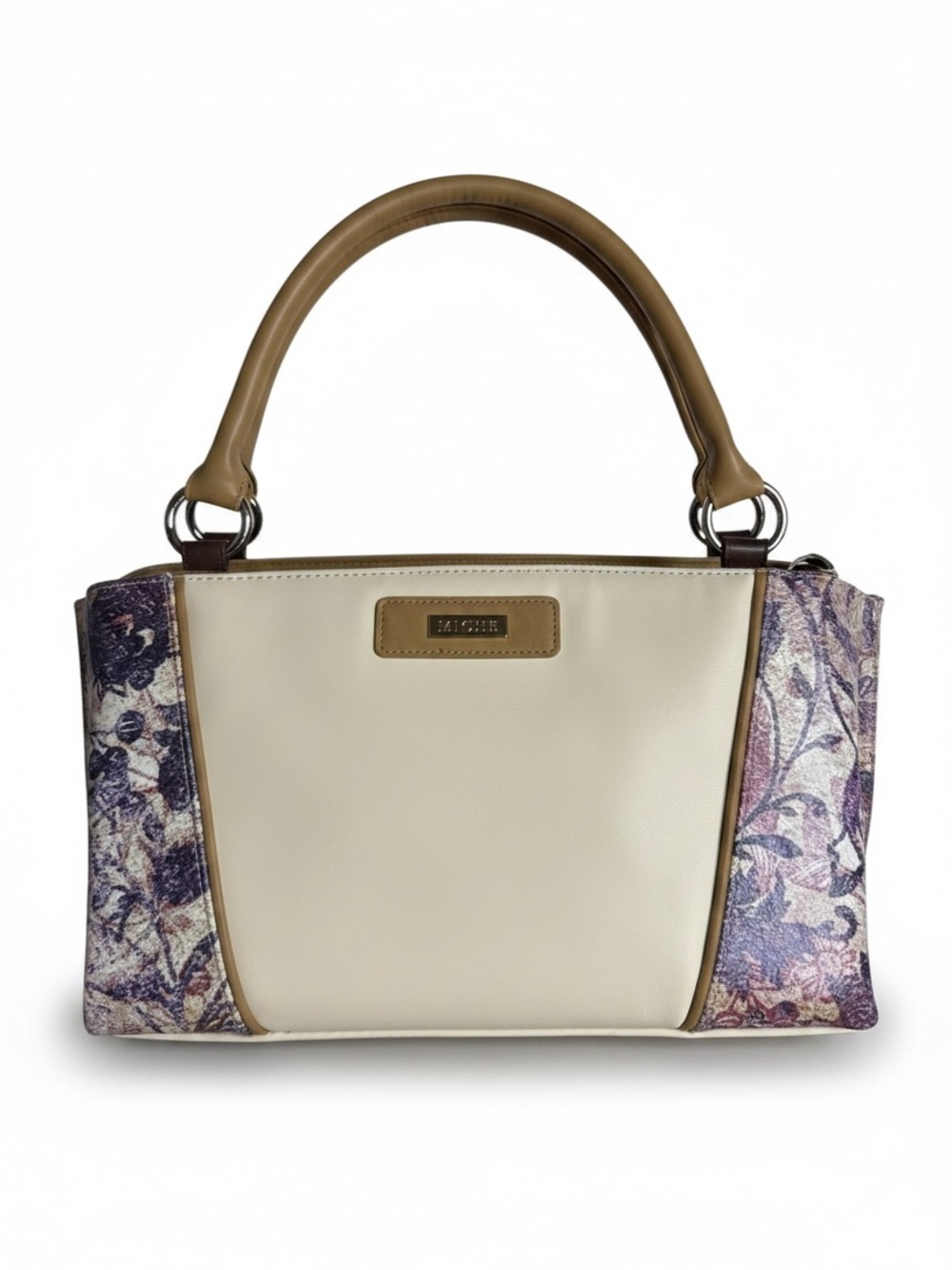 MICHE Maria Classic Shell in Beige & Purple Floral